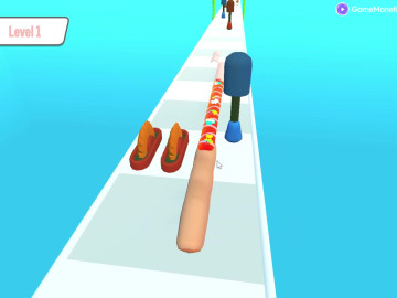 Nail Run Bridge Game