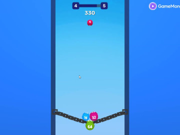 Physical Balls 2048