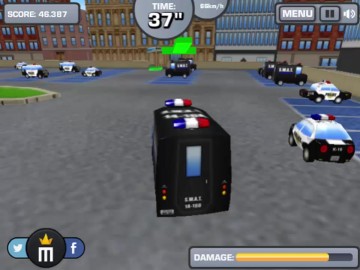 Police Cars Parking